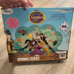 Disney Tangled Adventure 46-Piece Floor Puzzle